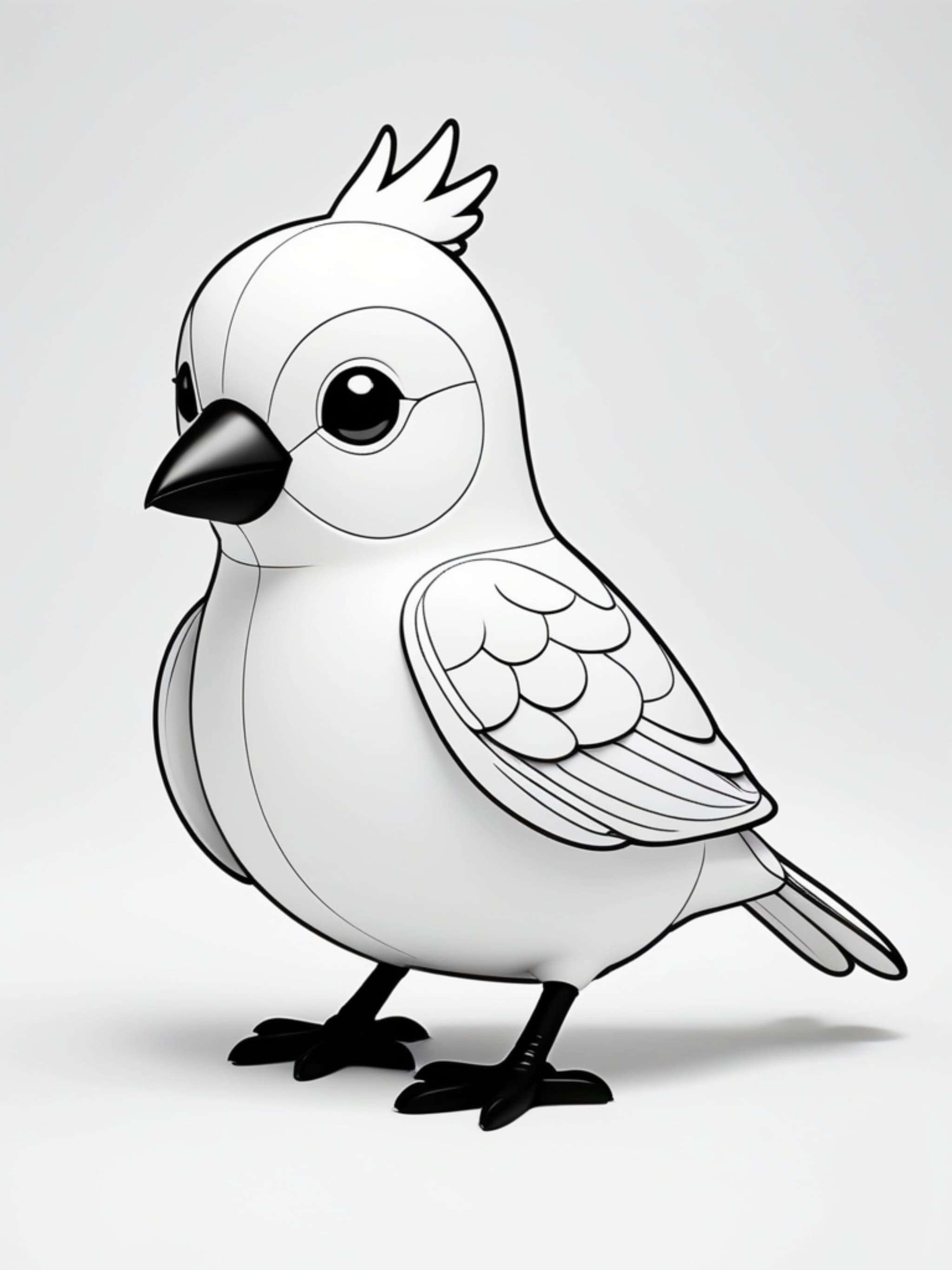 Small Cartoon Bird