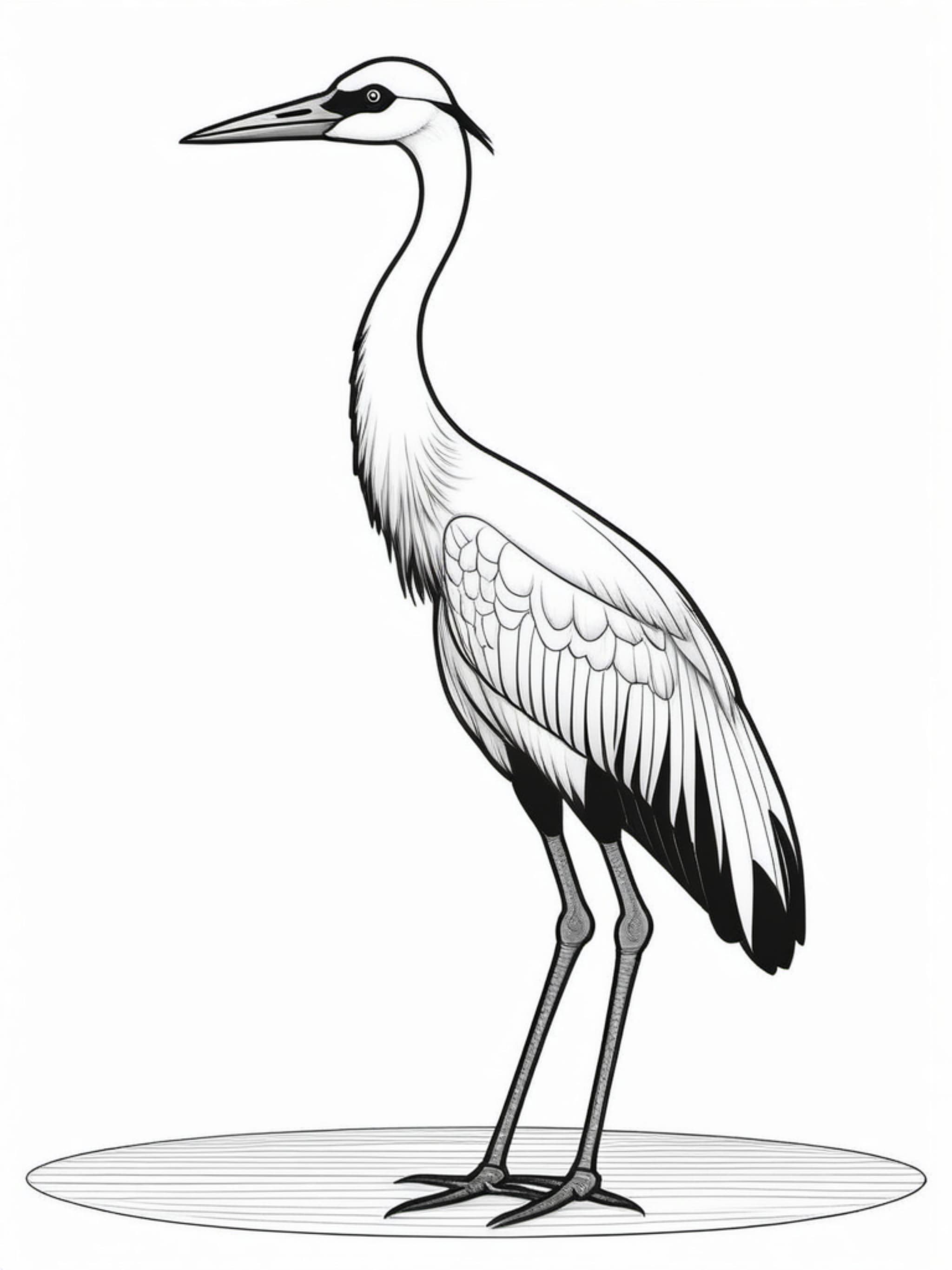 Stork Standing