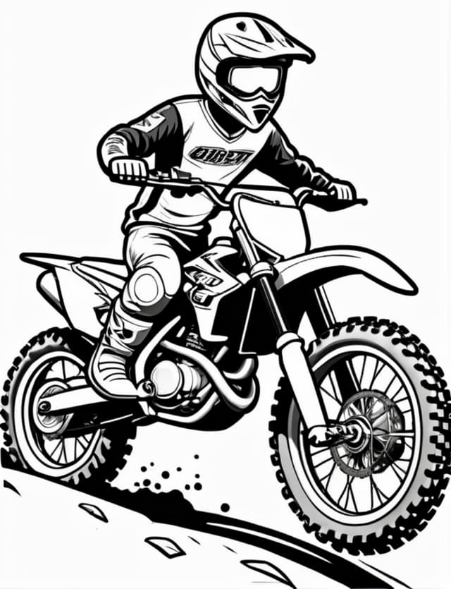 Dirt Bike Motorcycle