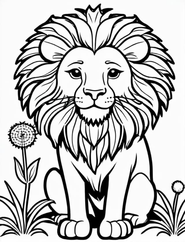 A Dandy Lion